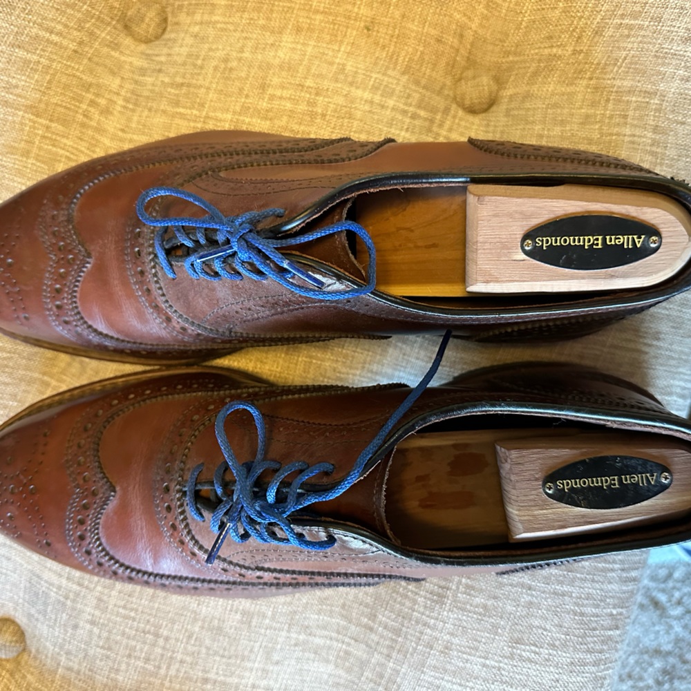 Mens Allen Edmonds Wingtips